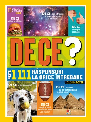 cover image of DE CE? Peste 1111 răspunsuri la orice întrebare